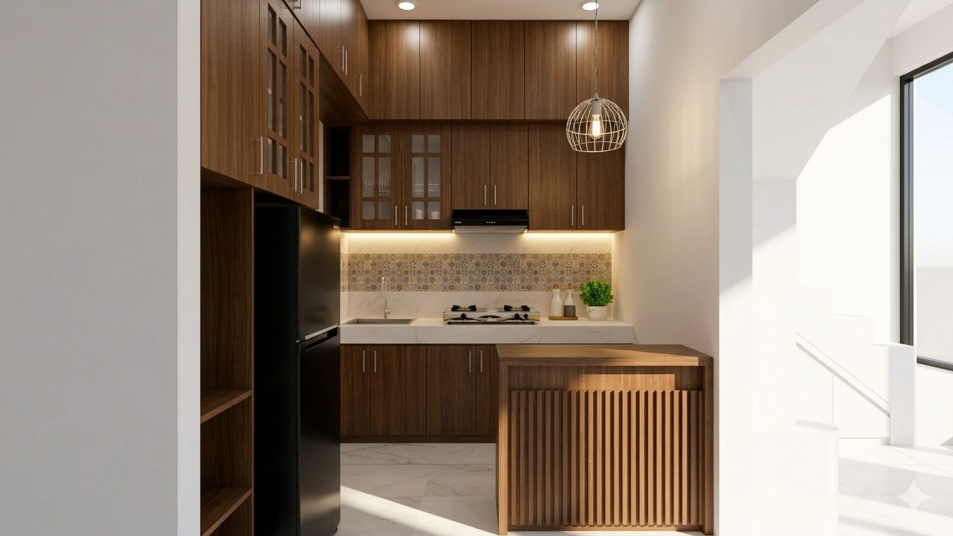 Project Kitchen Set Bu Dini dan renovasi teras rumah