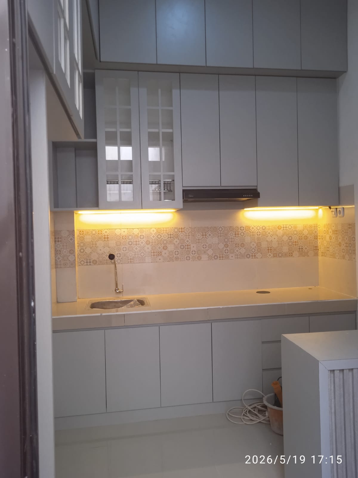 Kitchen set Pak Sardiman Harapan Mulya, Bekasi