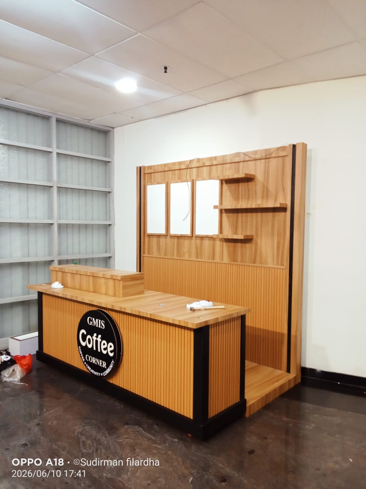 Booth Coffee Gandi School, Jakarta Pusat